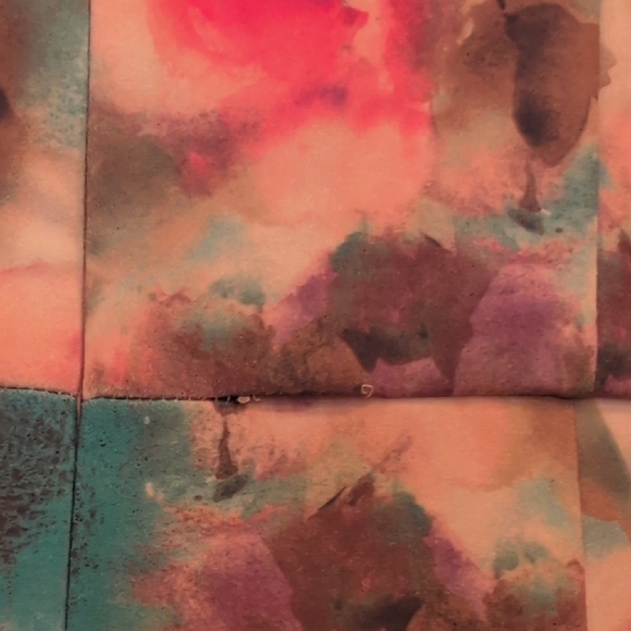 London Times Floral Midi Dress - Pink and Orange - Picture 8 of 10